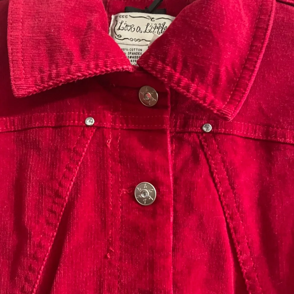 Red Corduroy Jacket - Picture 5 of 5